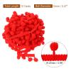 uxcell 10 Yards Pom Pom Ball Fringe Trim, Ribbon Sewing Accessory DIY Crafts for Home Curtain Clothes Pillow Decoration (12mm, Red) view 2
