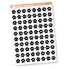 Paw Print Planner Stickers Pet Icon Labels for Planners | I-027-parent (Black) view 1