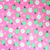 Pico Textiles 1 Yard - Lady Bugs Fuchsia Fleece Fabric - Sold by The Yard - Print Fleece Fabric - Ideal for Sewing Projects, Scarves, No Sew Fleece Throws & Tie Blankets view 1