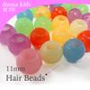 Donna Hair Braiding Kit: Assorted 13x11mm Plastic Pony Beads, Quick Beaders for Kids view 3