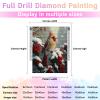 Gorgeous Cardinal Funny Bird Diamond Painting Kits for Adults,5D DIY Round Full Drill Cross Stitch Crystal Rhinestone Embroidery Paintings Arts Crafts 8 * 12inch view 3