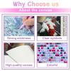 Gorgeous Cardinal Funny Bird Diamond Painting Kits for Adults,5D DIY Round Full Drill Cross Stitch Crystal Rhinestone Embroidery Paintings Arts Crafts 8 * 12inch view 4