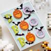 DzIxY Shadow Halloween Bats Metal Cutting Dies for Card Making Kit Embossing Paper Die Cuts Scrapbook Machine Stencils Storage Pockets Supplies view 2