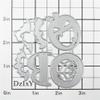 DzIxY Shadow Halloween Bats Metal Cutting Dies for Card Making Kit Embossing Paper Die Cuts Scrapbook Machine Stencils Storage Pockets Supplies view 3