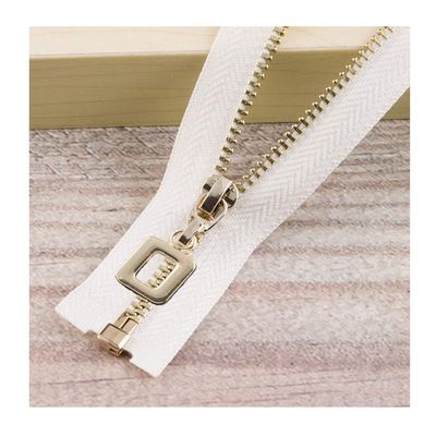 metal zipzipper2Pc 3# 40cm/70cm Metal Zippers Open End Zip Closure for Sewing Bags Down Jacket Zipper Repair Kit DIY Clothing Accessories Red G,40cm Red G 40cm (Color : Red S) ( Color : White G )