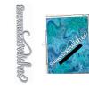 DzIxY Words Snowflake Wishes Metal Cutting Dies for Card Making Kit Embossing Paper Die Cuts Scrapbook Machine Stencils Storage Pockets Supplies view 1