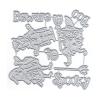 DzIxY Halloween Ghost Spooky Metal Cutting Dies for Card Making Kit Embossing Paper Die Cuts Scrapbook Machine Stencils Storage Pockets Supplies view 1