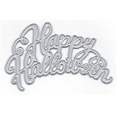 DzIxY Happy Halloween Metal Cutting Dies for Card Making Kit Embossing Paper Die Cuts Scrapbook Machine Stencils Storage Pockets Supplies