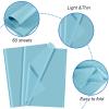 CHRORINE 60 Sheets Baby Blue Tissue Paper Art Gift Wrapping Tissue Paper Bulk for DIY Crafts Decor Birthday Holiday Party 20 x 14.5 inches view 3