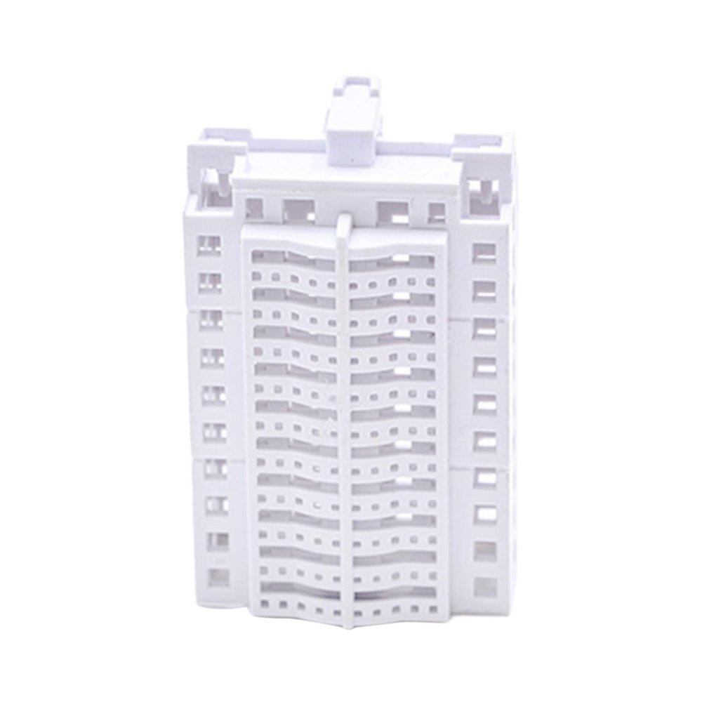 rockible Miniature Apartment Building Apartment Landscape Material Props Unpainted House Realistic Diorama Residential Building Model, Style A, 1. 800