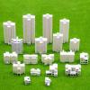 rockible Miniature Apartment Building Apartment Landscape Material Props Unpainted House Realistic Diorama Residential Building Model, Style A, 1. 800 view 2