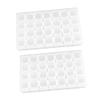 Anneome 2pcs Organizer Box for Bead Storage Case Diamond Storage Container Mini Compartments Lightweight and Compact view 1