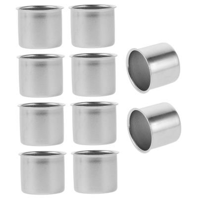 Lurrose 40pcs Candle Holder Cups for Decorative Candle Cups Random Colors for Weddings Birthdays and Cozy Ambiance