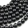 Zenkeeper About 180 Pcs Black Obsidian Beads for Jewelry Making 4 MM Black Obsidian Gemstones Loose Stone Beads view 1