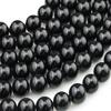 Zenkeeper About 180 Pcs Black Obsidian Beads for Jewelry Making 4 MM Black Obsidian Gemstones Loose Stone Beads view 2