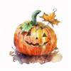 Sewnsty Needlepoint Kits 14CT Counted Cross Stitch Kits for Adults Cute Pumpkin Advanced Cross Stitch Kits Stamped for Beginners (Pumpkin 6) view 1