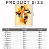 NSUAJOF Splash Ink Cross Diamond Painting Kits Christian Art Painting 5D DIY Full Round Drill Adults Beginners, Personalized Gifts for Family Friends Home Wall Decor 12x18 Inch view 2