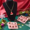 Craftdady Christmas Polymer Clay Cutters 12 Styles Plastic Clay Earring Cutters Christmas Tree Glove Stockings Clay Molds with Hole Punches for Crafts DIY Jewelry Making Xmas Decorations view 4
