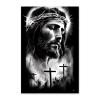 NSUAJOF Cross Jesus Diamond Painting Kits Christian Art Painting 5D DIY Full Round Drill Adults Beginners, Personalized Gifts for Family Friends Home Wall Decor 20x30 Inch view 1