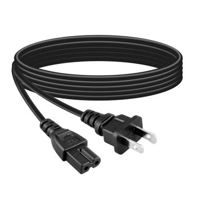 Dysead 6ft AC Power Cord Cable Compatible with Bernina Artista 170 635 640 Sewing Machine 2-Prong