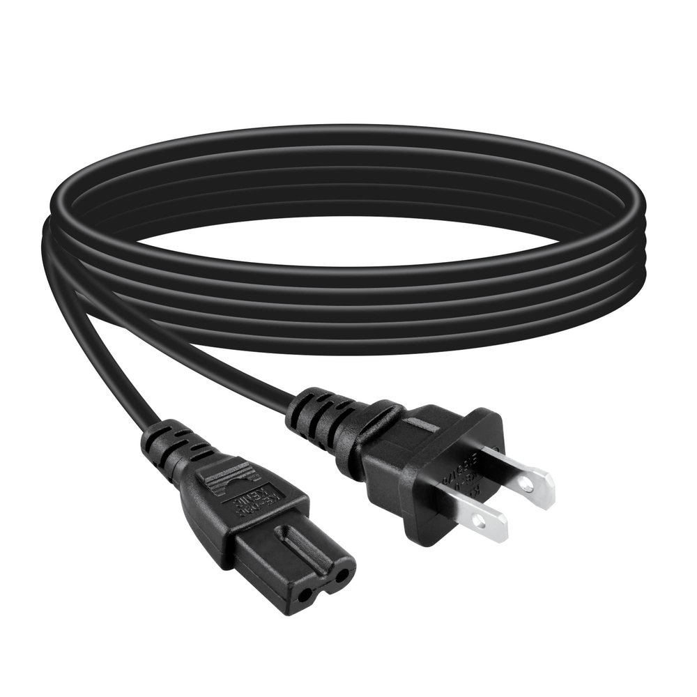 Dysead 6ft AC Power Cord Cable Compatible with Bernina Artista 170 635 640 Sewing Machine 2-Prong