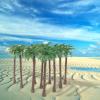 MANGOUSONG Miniature Trees,40Pcs Model Coconut Palm Tree Scenery for Train Railway Architecture Building Layout view 3
