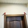 2 x Wooden Robin Door Toppers, Bird Door Corner, Christmas Gift for Nature Lovers, Robin Pair Decor, Kids Room Decor, Christmas Gifts, Ideal Housewarming Gift, 5.5x5 inches view 4