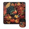 Psesaysky Turkey Pumpkin Fall Sewing Machine Mat Reduce Vibration Thanksgiving Decor Waterproof Sewing Machine Pad for Singer and Brother Sewing Machine view 1
