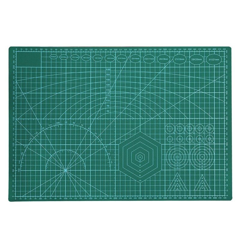 LMDZ A3 Cutting Mat Self-healing Cut Pad Patchwork Tools Manual DIY Tool Cutting Board Lasting Thick Non-Slip 18" x 12" Mat