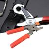 Hole Punching Machine Punch Plier Round Hole Perforator Tool Make Hole Puncher for Straps Cards Watchband Leather Belt - (Color: Red) view 3