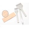 Leather Punching Tool Hand Leather Craft Die-steel Chisel French Style Pricking Iron Sharp Sewing Hole 2.7/3.0/3.38/3.85mm - (Color: 3.38mm) view 1