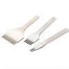 Leather Punching Tool Hand Leather Craft Die-steel Chisel French Style Pricking Iron Sharp Sewing Hole 2.7/3.0/3.38/3.85mm - (Color: 3.38mm) view 2