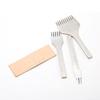 Leather Punching Tool Hand Leather Craft Die-steel Chisel French Style Pricking Iron Sharp Sewing Hole 2.7/3.0/3.38/3.85mm - (Color: 3.38mm) view 4