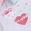 Metal Cutting Dies Stencils,10.7x9.1cm Heart Border Jeans Pocket Metal Cutting Dies Stencils Scrapbooking Album Cards Making Decor view 2