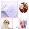 Cross-Stitch Stamped Kits, Eccentric German Shepherd Dog, Needlepoint Counted Cross Kits for Beginners, Embroidery Kits Arts and Crafts for Home Decor(11CT No Frame,16x20 inch) view 3