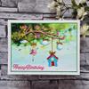 Creative Expressions Jamie Rodgers Fairy Village Floral Branch Craft Die, Largest 15.6 cm x 3.2 cm, Metal view 2
