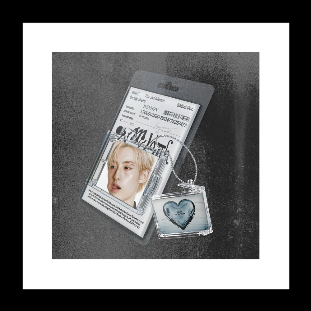 DREAMUS WayV On My Youth 2nd Album SMini Version Digital Contents Only, 2x2x1 inches, Black