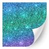 HTV4U Glitter Ombre Patterned Heat Transfer Vinyl (20A, 12" x 5 Yards) - Rainbow Colorful Printed Heat Press Paper, Iron on Vinyl, Graphic Design DIY view 1