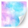 HTV4U Glitter Ombre Patterned Heat Transfer Vinyl (10A, 12" x 5 Yards) - Colorful Gradient Paper, Iron on Vinyl, Printed Patterns for Shirt, Heat Press Machine view 1