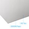 PATIKIL 11"x8.5" Metallic Mirror Board Sheets, 10 Pack Silver Cardstock Foil Board Reflective Sheet 250gsm for Scrapbook Poster DIY Craft Invitation Card view 3