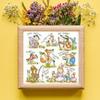Bothy Threads Counted Cross Stitch Kit - Country Folk view 2