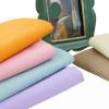 Colorful Denim Fabric, 100% Cotton Twill Washed Denim, 150cm/59in Wide Jean Material(Size:3 Yard,Color:Brown A) view 3