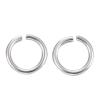 1000pcs 304 Stainless Steel Open Jump Rings 4mm 5mm 6mm 8mm Split Rings for Jewelry Making (Color: 8x1mm) view 1