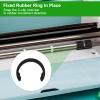 16pcs Retaining Clip Rings Compatible with Cricut Maker/Explore Air, Rubber Roller Replacement Parts Rubber Roller Resolution for Cricut Maker/Explore Air view 4
