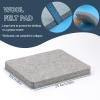 SOCNITC Needle Felting Kit Tools, 10"x 8" Felting Pad,Wooden Wool Carders, 34 Pcs Felting Needles, Felt Kit Supplies Include Storage Bag for Beginners DIY Wool Craft view 2