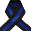 Thin Blue Line Royal Stripe Grosgrain Ribbon - Color: Royal Blue & Black - Choose Your Length & Width - Made in The United States (Royal Blue - 1-1/2" - 50 Yards) view 1