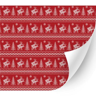 HTV4U Christmas Patterned Heat Transfer Vinyl (Humorous Sweater, 15" x 1 Yard) - Heat Transfer Paper, Iron on Vinyl, Printed Patterns for Shirt, Heat Press Machine