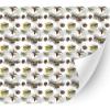 HTV4U Puff Christmas Patterned Heat Transfer Vinyl (Pine Cones, 12" x 12") - 3D Patterned Printed, DIY Craft, Iron on Vinyl for Shirts, 3D Puffy Heat Press view 1
