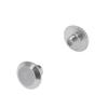 Chicago Screws, Flat Cap, Nickel Plate, Solid Brass-LL (50 per Bag), Multiple Sizes view 3