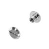 Chicago Screws, Flat Cap, Nickel Plate, Solid Brass-LL (50 per Bag), Multiple Sizes view 4